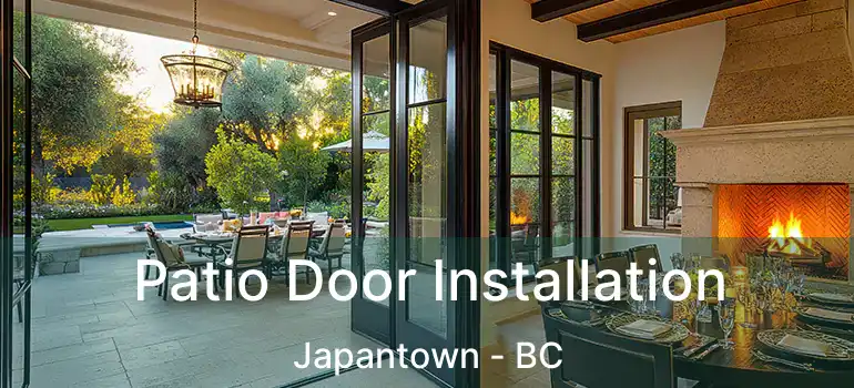  Patio Door Installation Japantown - BC