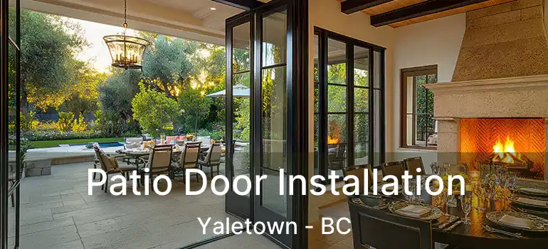 Patio Door Installation Yaletown - BC