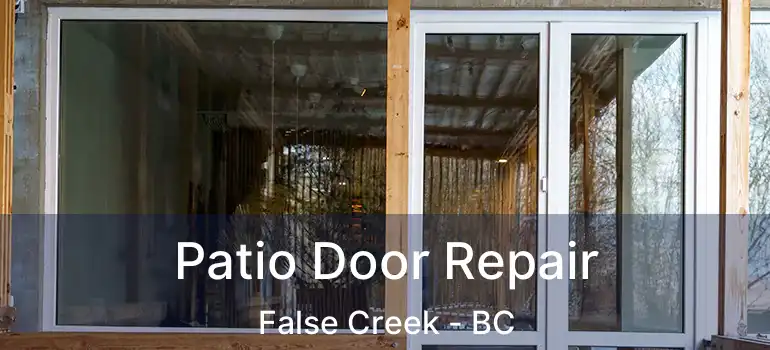  Patio Door Repair False Creek - BC