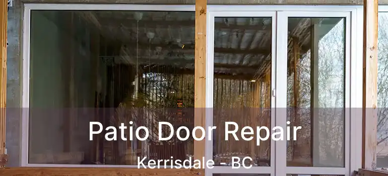  Patio Door Repair Kerrisdale - BC