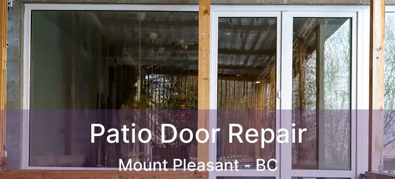  Patio Door Repair Mount Pleasant - BC