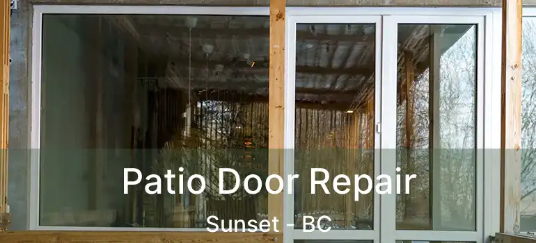  Patio Door Repair Sunset - BC