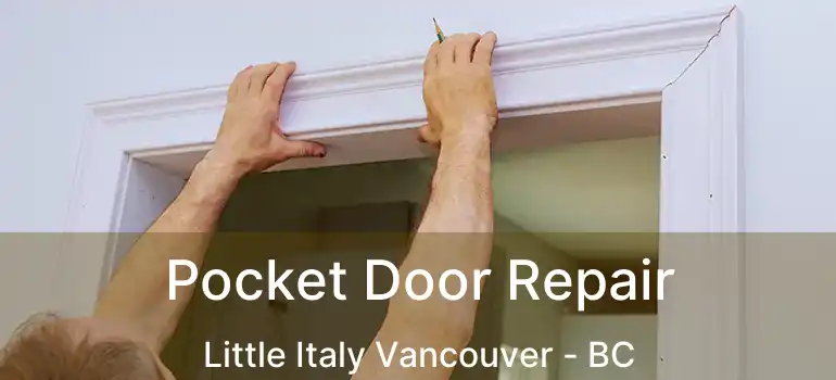  Pocket Door Repair Little Italy Vancouver - BC