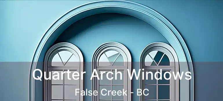  Quarter Arch Windows False Creek - BC