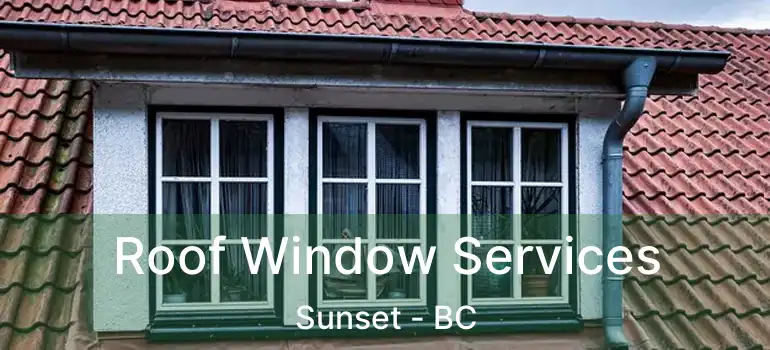  Roof Window Services Sunset - BC