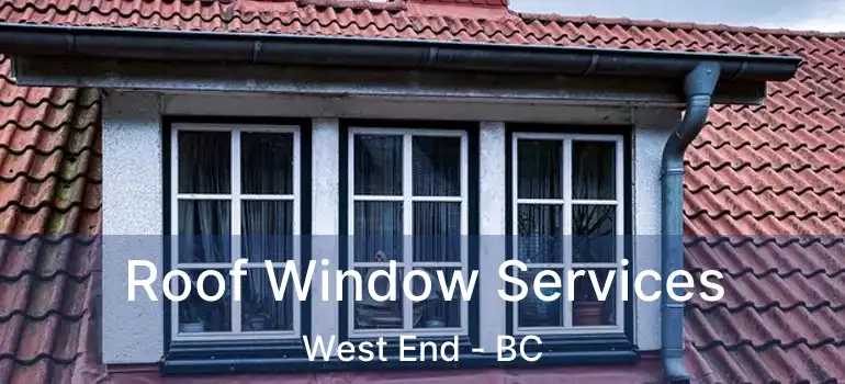  Roof Window Services West End - BC