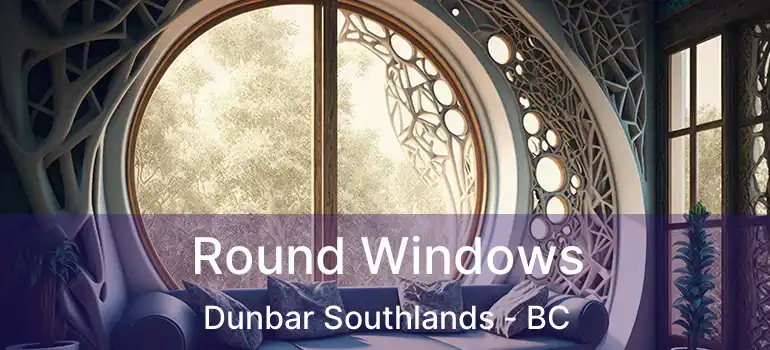  Round Windows Dunbar Southlands - BC
