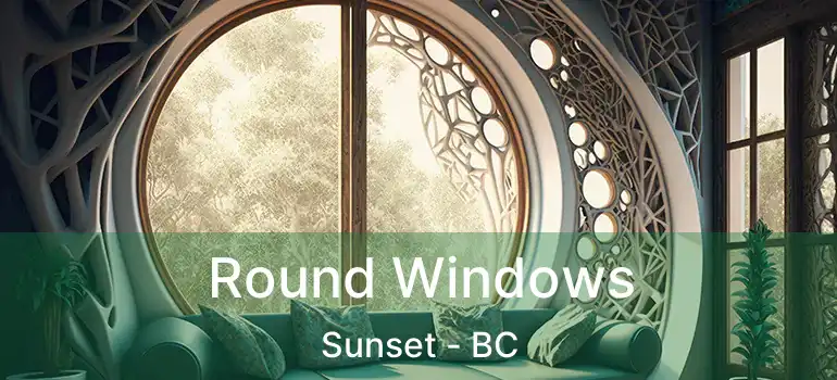  Round Windows Sunset - BC