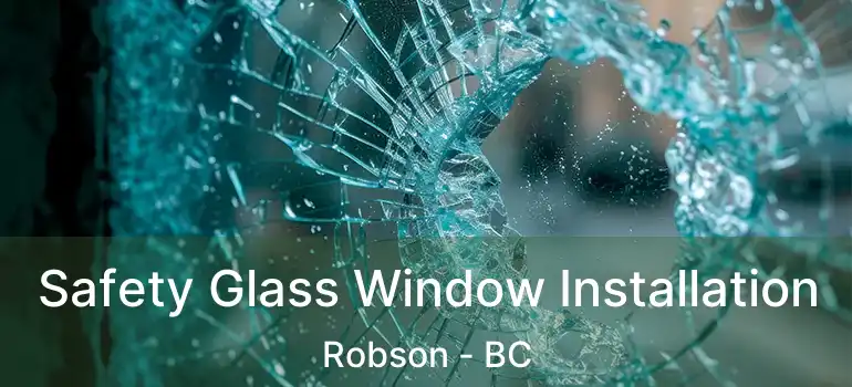  Safety Glass Window Installation Robson - BC