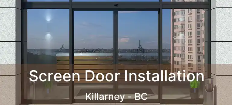  Screen Door Installation Killarney - BC