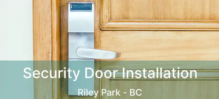 Security Door Installation Riley Park - BC