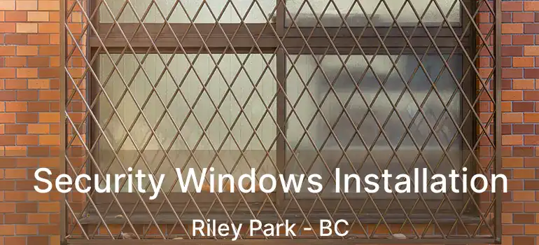  Security Windows Installation Riley Park - BC