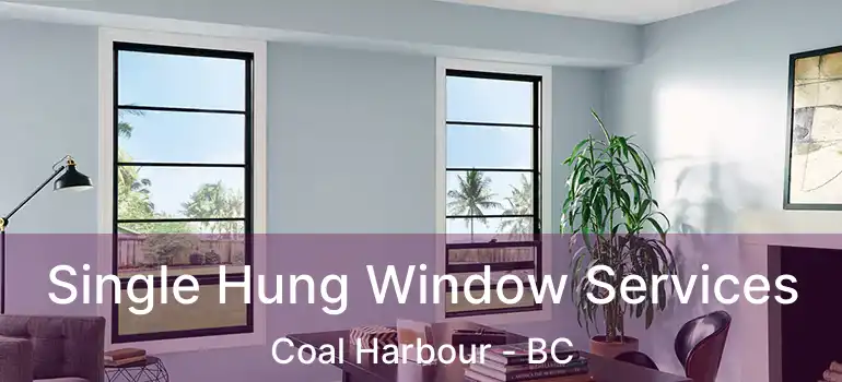  Single Hung Window Services Coal Harbour - BC