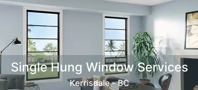  Single Hung Window Services Kerrisdale - BC