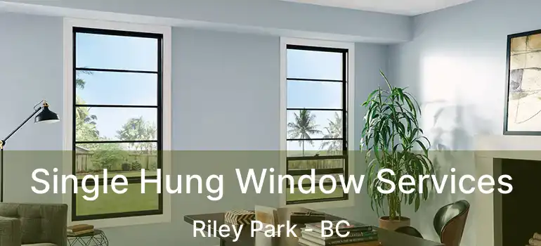  Single Hung Window Services Riley Park - BC