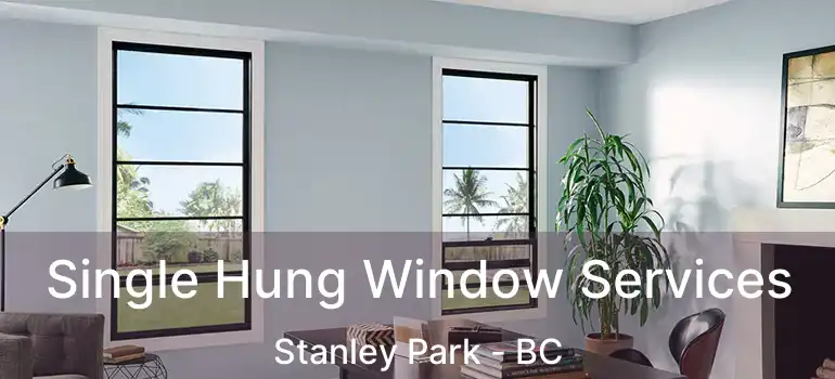  Single Hung Window Services Stanley Park - BC