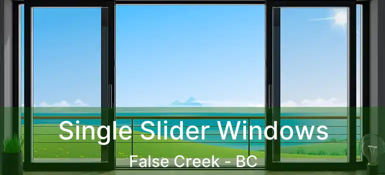  Single Slider Windows False Creek - BC