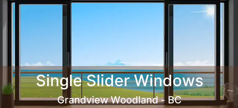  Single Slider Windows Grandview Woodland - BC