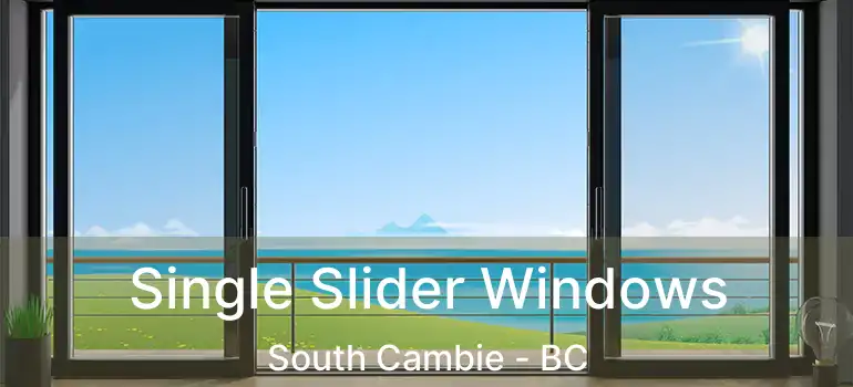  Single Slider Windows South Cambie - BC