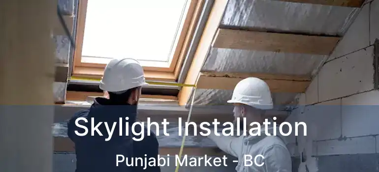  Skylight Installation Punjabi Market - BC