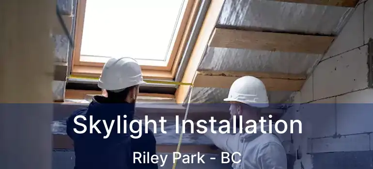  Skylight Installation Riley Park - BC
