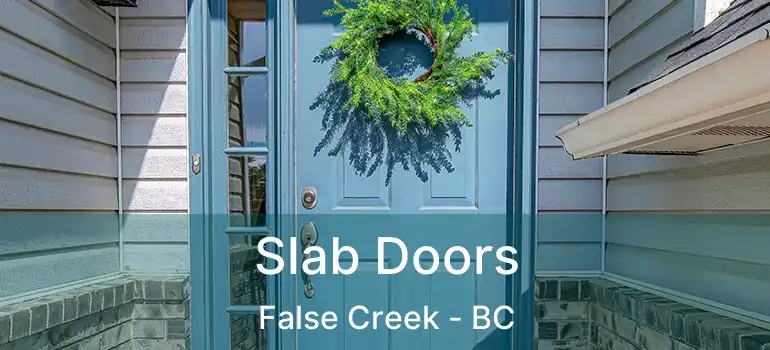  Slab Doors False Creek - BC