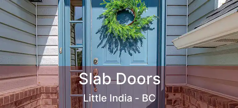  Slab Doors Little India - BC