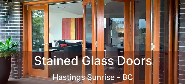  Stained Glass Doors Hastings Sunrise - BC