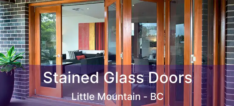  Stained Glass Doors Little Mountain - BC