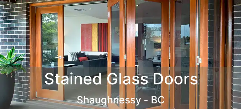  Stained Glass Doors Shaughnessy - BC