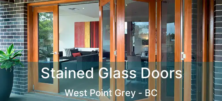  Stained Glass Doors West Point Grey - BC
