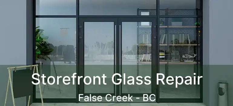  Storefront Glass Repair False Creek - BC