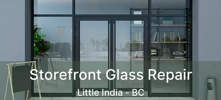  Storefront Glass Repair Little India - BC