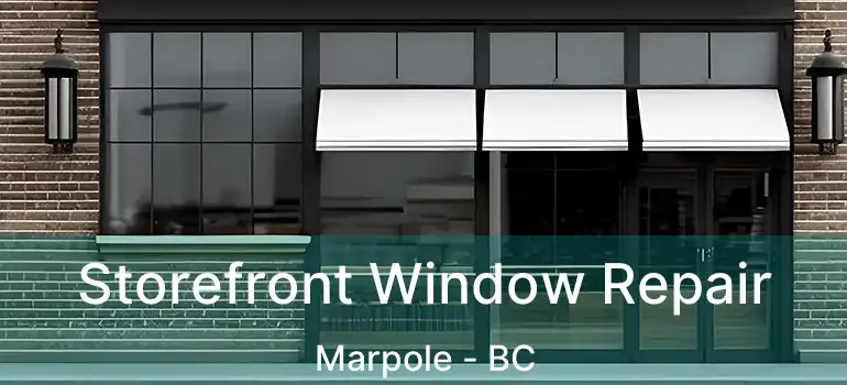  Storefront Window Repair Marpole - BC