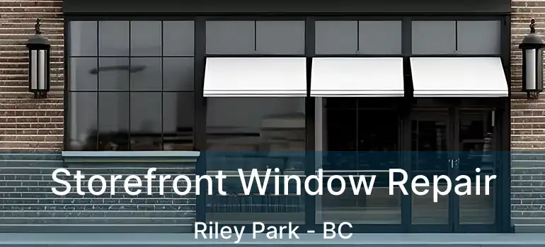  Storefront Window Repair Riley Park - BC