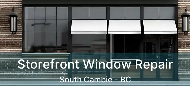 Storefront Window Repair South Cambie - BC