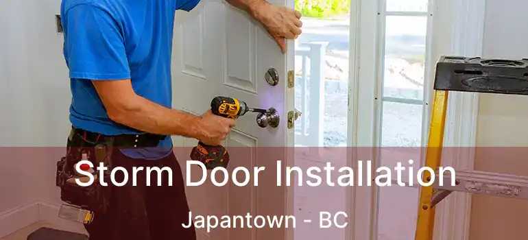  Storm Door Installation Japantown - BC