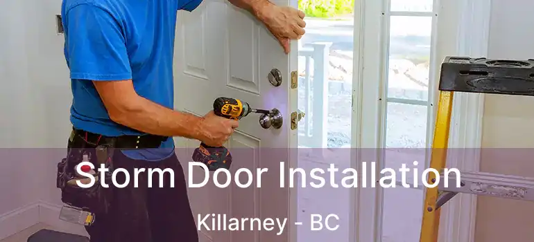  Storm Door Installation Killarney - BC
