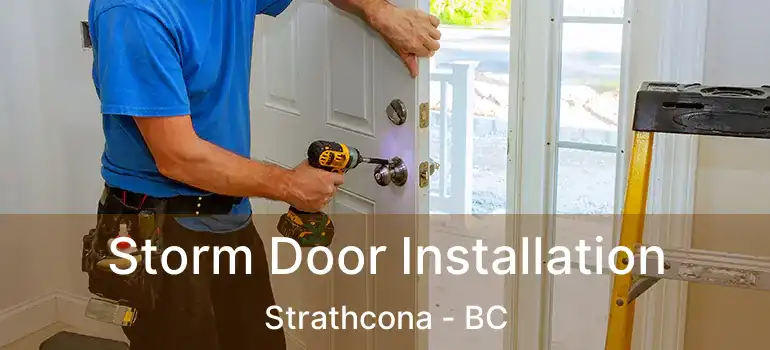  Storm Door Installation Strathcona - BC