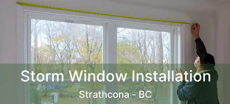  Storm Window Installation Strathcona - BC