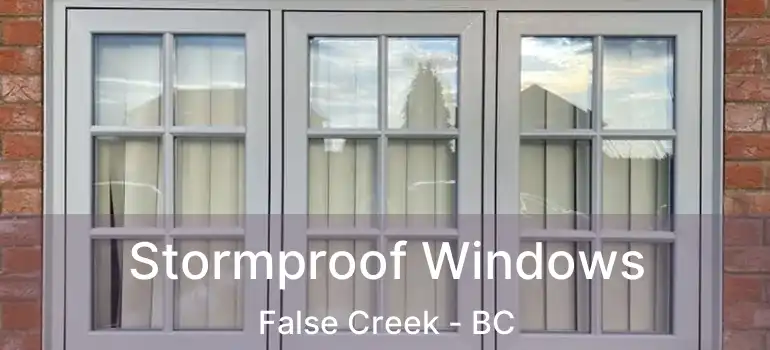  Stormproof Windows False Creek - BC