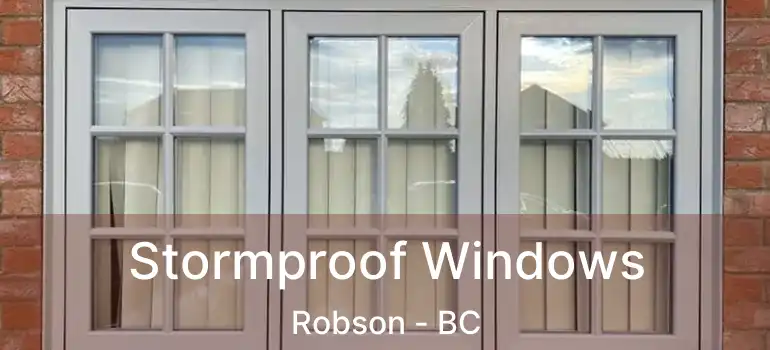  Stormproof Windows Robson - BC