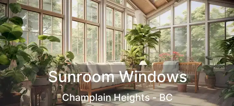  Sunroom Windows Champlain Heights - BC