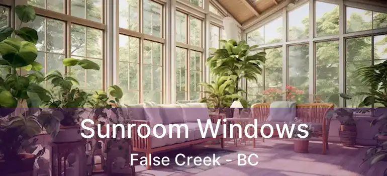  Sunroom Windows False Creek - BC