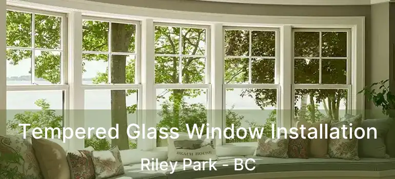  Tempered Glass Window Installation Riley Park - BC