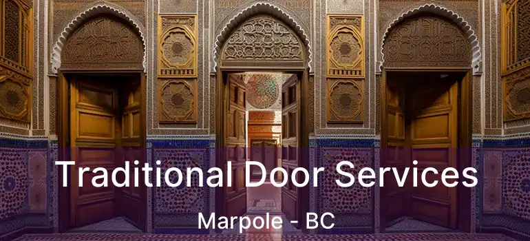  Traditional Door Services Marpole - BC
