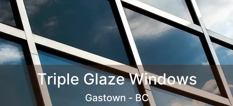  Triple Glaze Windows Gastown - BC