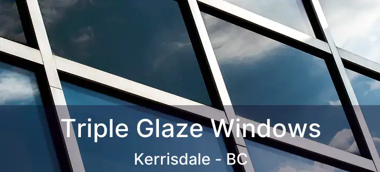  Triple Glaze Windows Kerrisdale - BC