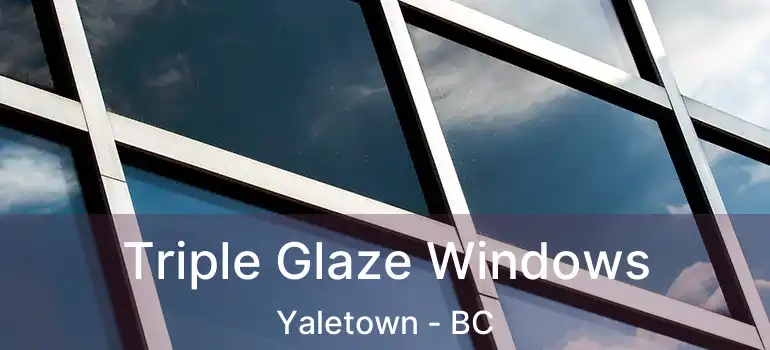  Triple Glaze Windows Yaletown - BC