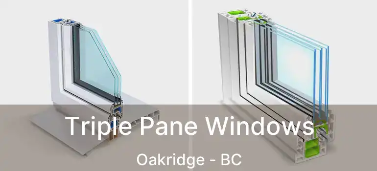  Triple Pane Windows Oakridge - BC